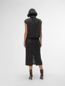 Vero Moda VMBLIS Midi skirt -Black - 10299256