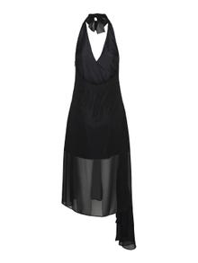 Vero Moda SOMETHINGNEW X LAME COBAIN Lång klänning -Black - 10299282
