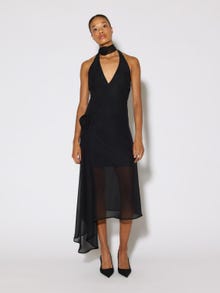Vero Moda SOMETHINGNEW X LAME COBAIN Lange jurk -Black - 10299282