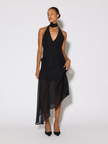 Vero Moda SOMETHINGNEW X LAME COBAIN Lang kjole -Black - 10299282