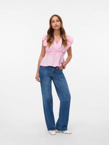 Vero Moda AWNOIR Tops -Roseate Spoonbill - 10299296