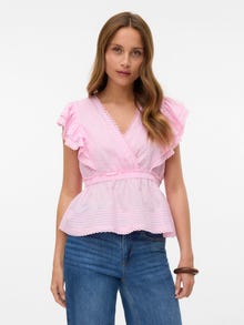 Vero Moda AWNOIR Tops -Roseate Spoonbill - 10299296