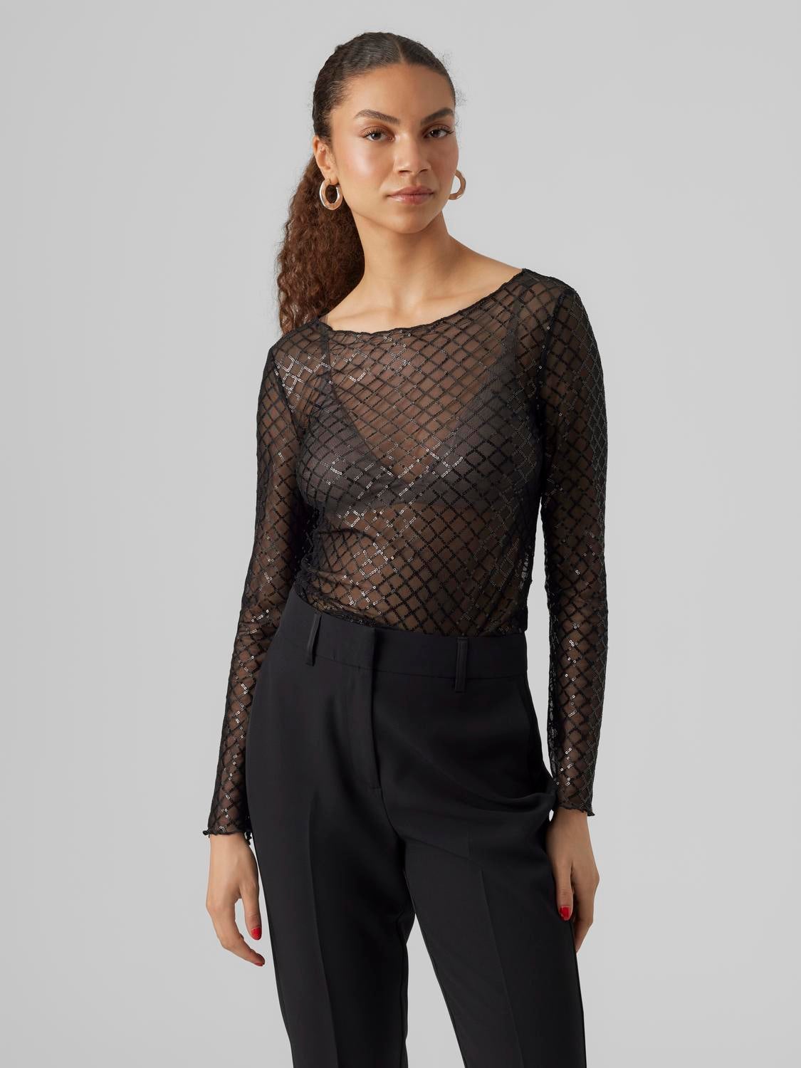 Vero moda top discount zwart