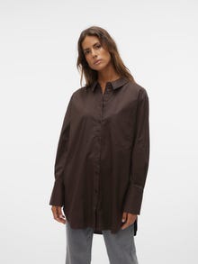Vero Moda VMMATHILDE Chemises -Chocolate Brown - 10299371