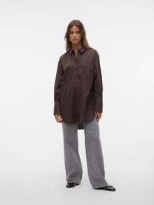 Vero Moda VMMATHILDE Chemises -Chocolate Brown - 10299371