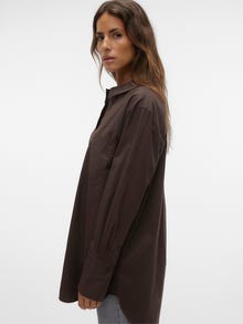 Vero Moda VMMATHILDE Chemises -Chocolate Brown - 10299371