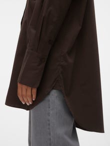 Vero Moda VMMATHILDE Hemd -Chocolate Brown - 10299371