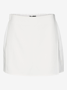 Vero Moda VMZELDA Mittlere Taille Kurzer Rock -Bright White - 10299395