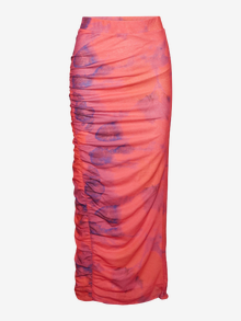 Vero Moda VMMELS Langer Rock -Pink Yarrow - 10299399
