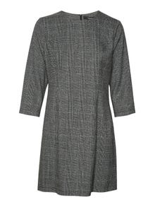 Vero Moda VMMILA Kort klänning -Dark Grey - 10299424