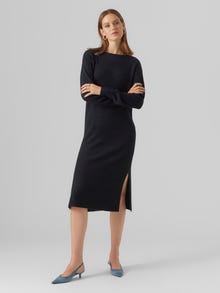 Vero Moda VMLEFILE Lang kjole -Black - 10299429