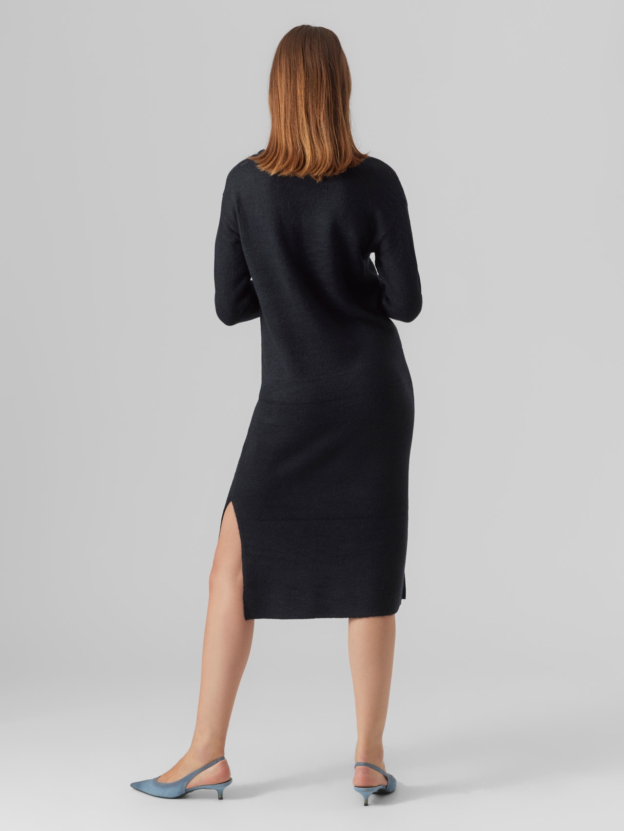 Vero Moda VMLEFILE Long dress -Black - 10299429