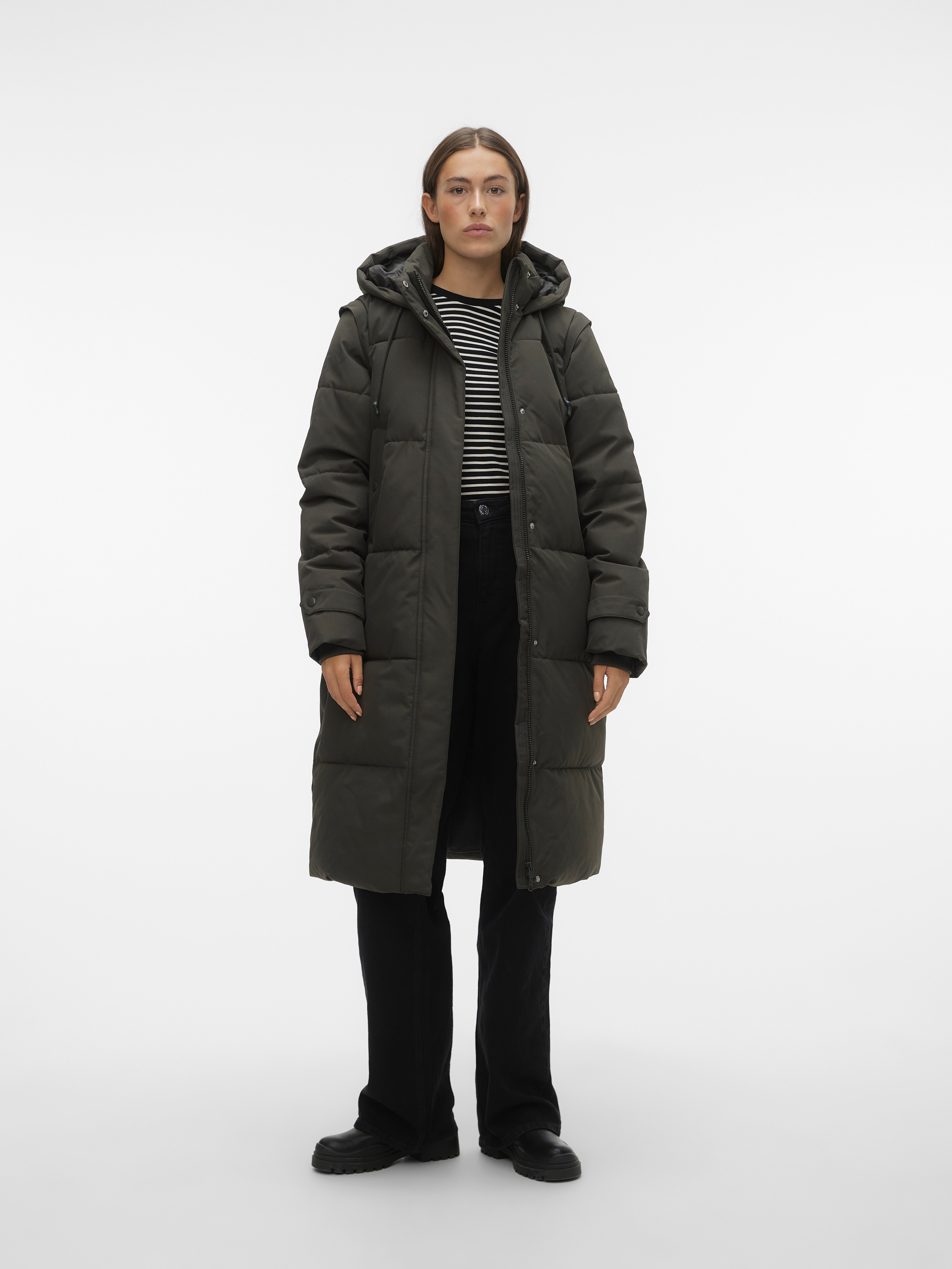 Manteau gris best sale vero moda