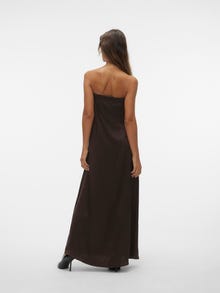 Vero Moda Lång klänning -Chocolate Brown - 10299532