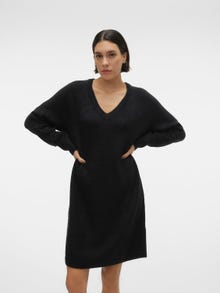 Vero Moda VMELLYLEFILE Sukienka midi -Black - 10299537