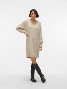 Vero Moda VMELLYLEFILE Midi dress -Birch - 10299537