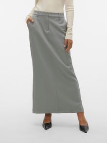 Vero Moda VMMATHILDE Lång kjol -Moon Mist - 10299539