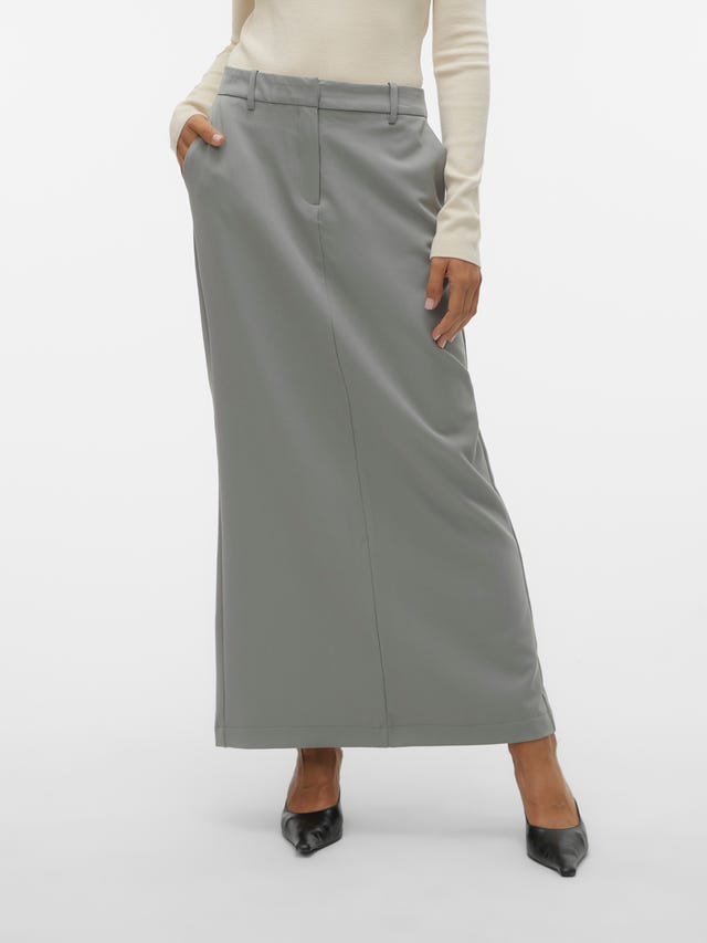 Vero Moda VMMATHILDE Mid waist Long Skirt - 10299539