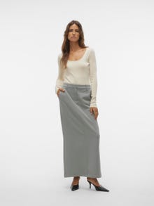 Vero Moda VMMATHILDE Long Skirt -Moon Mist - 10299539