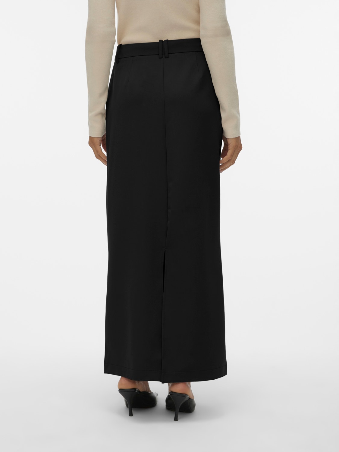 Vero Moda VMMATHILDE Lång kjol -Black - 10299539