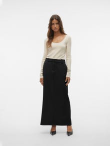 Vero Moda VMMATHILDE Long Skirt -Black - 10299539