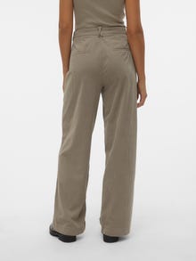 Vero Moda VMMATHILDE Mid rise Trousers -Laurel Oak - 10299541