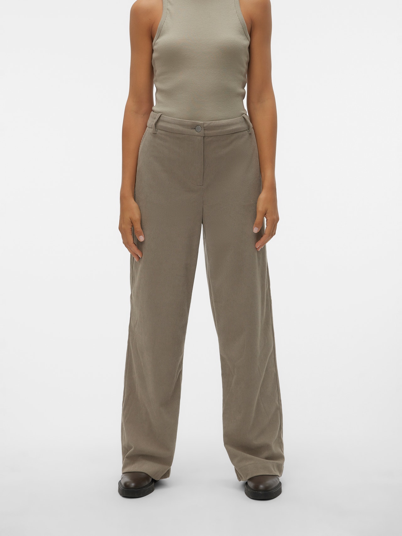 Vero Moda VMMATHILDE Pantalons -Laurel Oak - 10299541