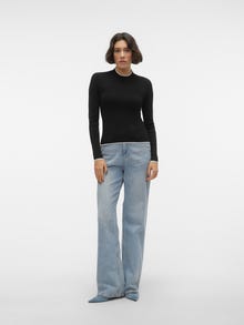 Vero Moda VMFLOUNCY Trøje -Black - 10299604