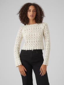 Vero Moda VMFABIENNE Pullover -Antique White - 10299617