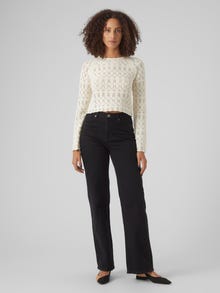 Vero Moda VMFABIENNE Pullover -Antique White - 10299617