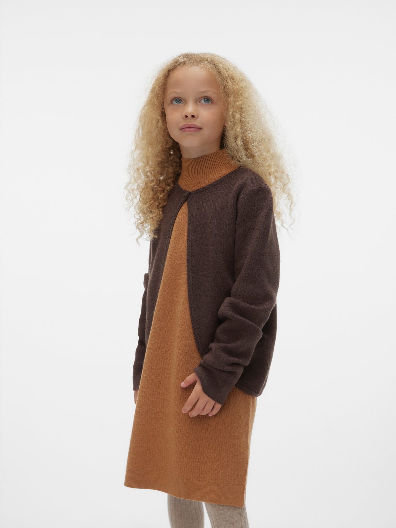 Vero Moda VMKENYA Knit Cardigan -Chocolate Brown - 10299623
