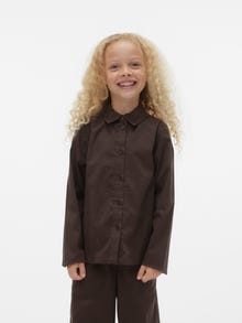 Vero Moda VMKENYA Skjorte -Chocolate Brown - 10299626