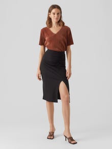 Vero Moda VMJONA Long Skirt -Black - 10299644
