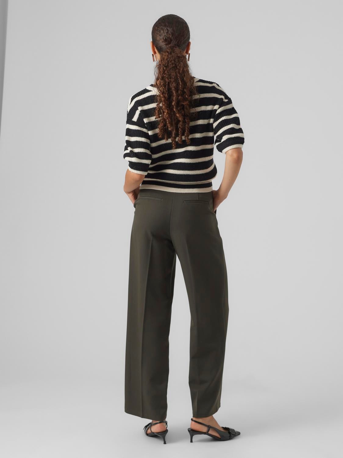 Vero Moda VMISABEL Trousers -Peat - 10299768
