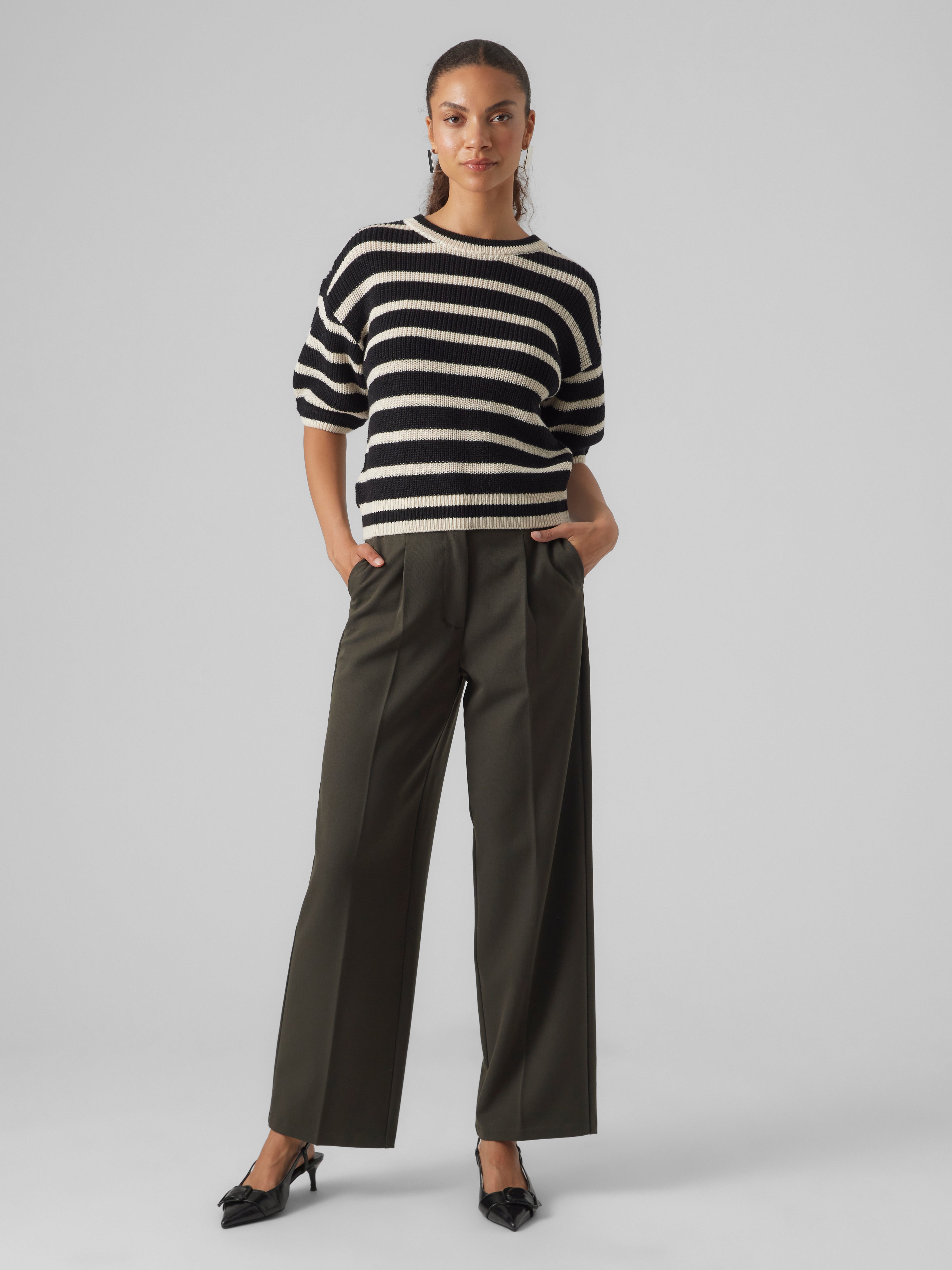 Pantalon & Veste Charter Club Femme – Taille 8/10, Gris & Noir, Occasion Très Bon état