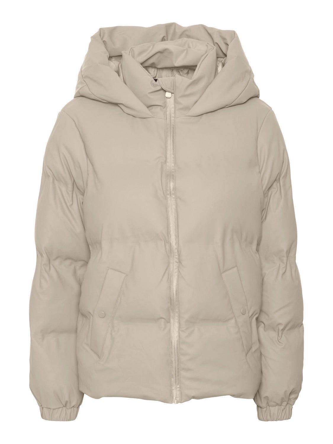 Light grey winter outlet jacket