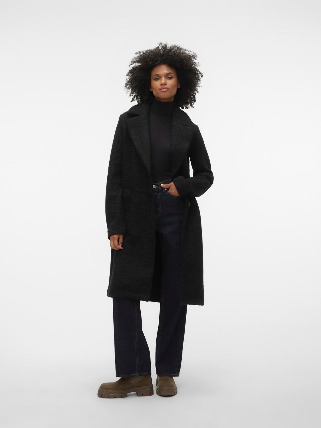 Tall on sale black coat