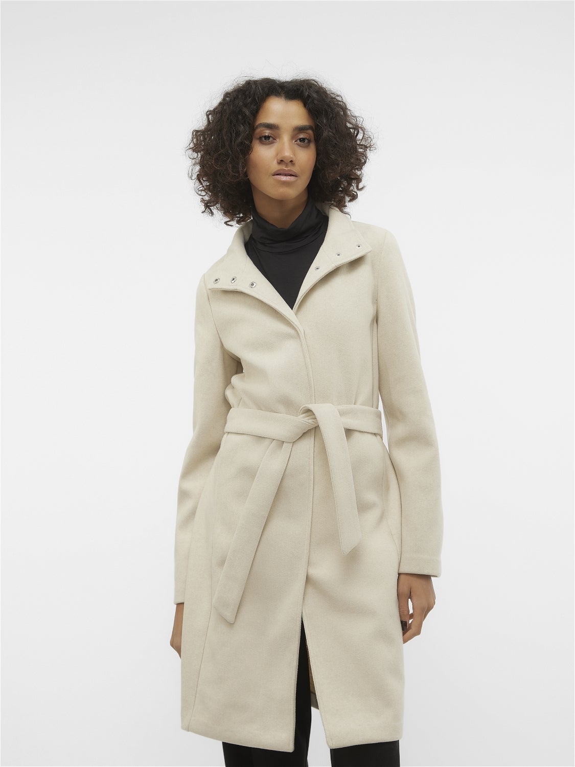 Vero moda grey wool on sale coat