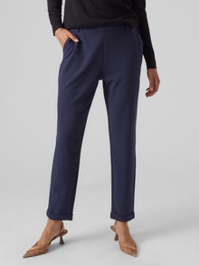 Vero Moda VMSARA Taille moyenne Pantalons -Navy Blazer - 10299871