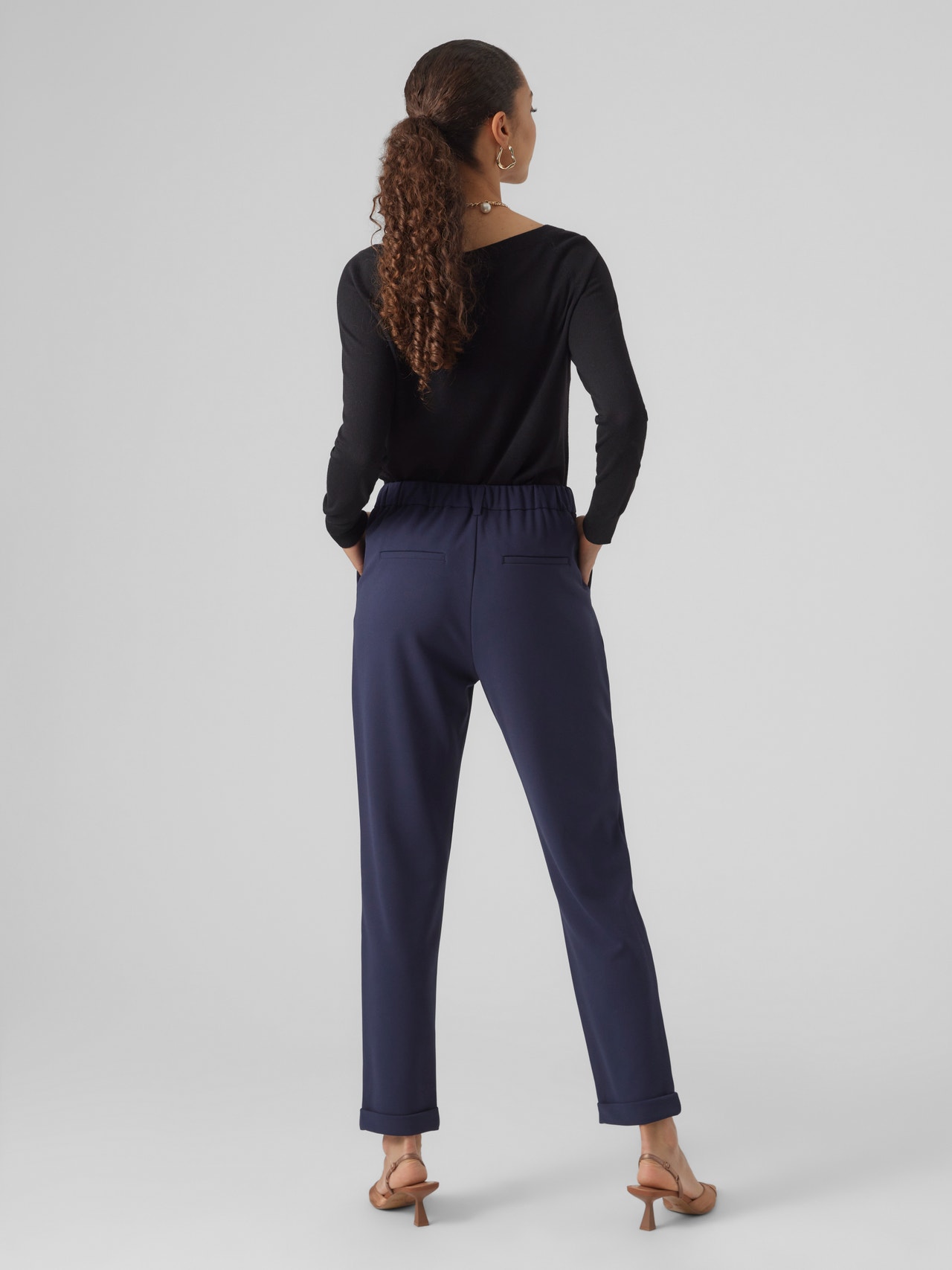 Vero Moda VMSARA Pantalons -Navy Blazer - 10299871