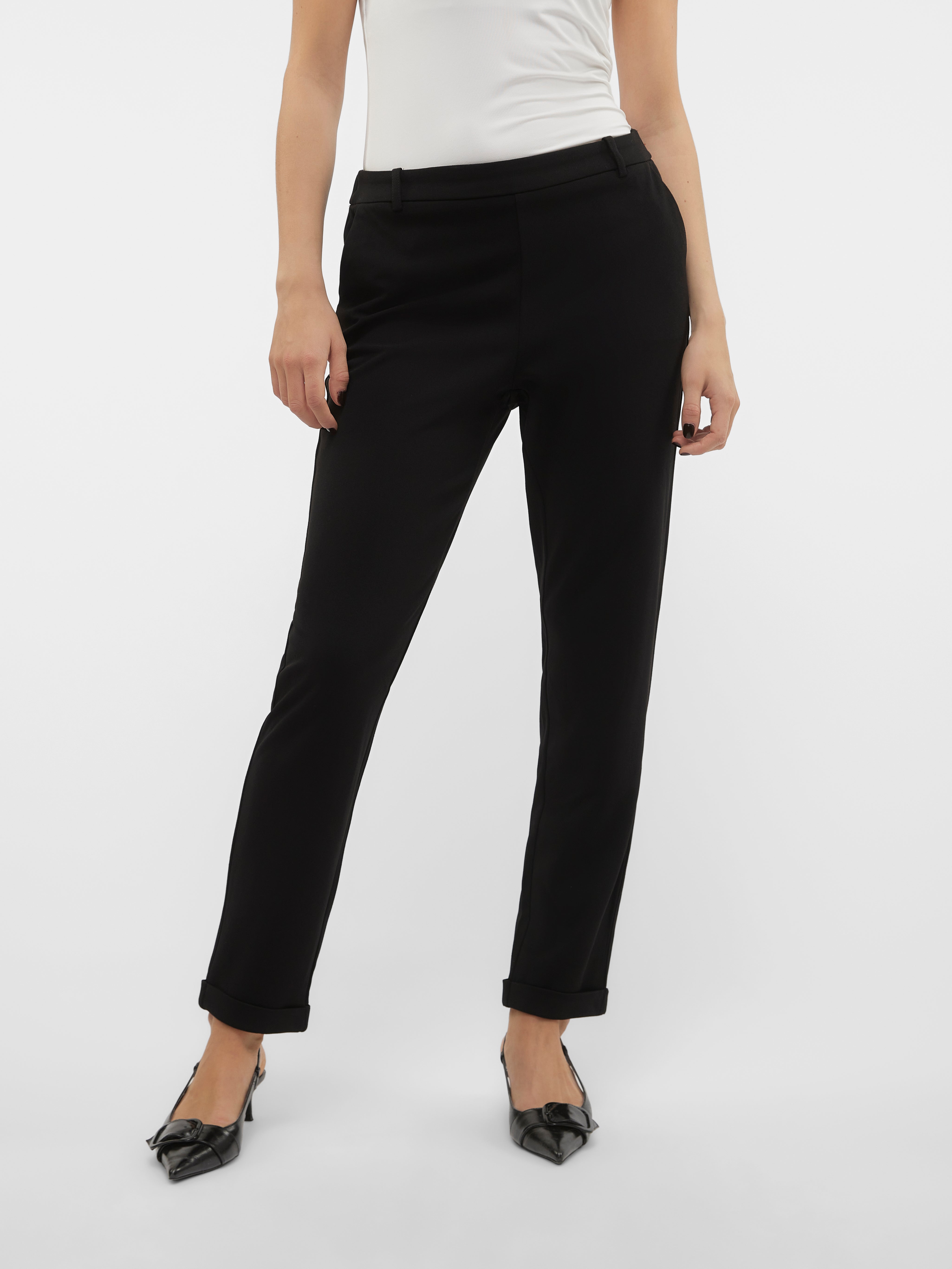 Pantalon Noir Femme The Limited - Taille S - Occasion En Très Bon état