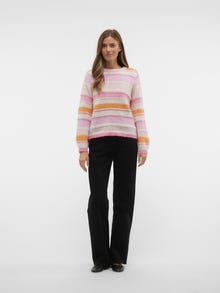 Vero Moda VMNEWEMBRACE Sweter -Parfait Pink - 10300041