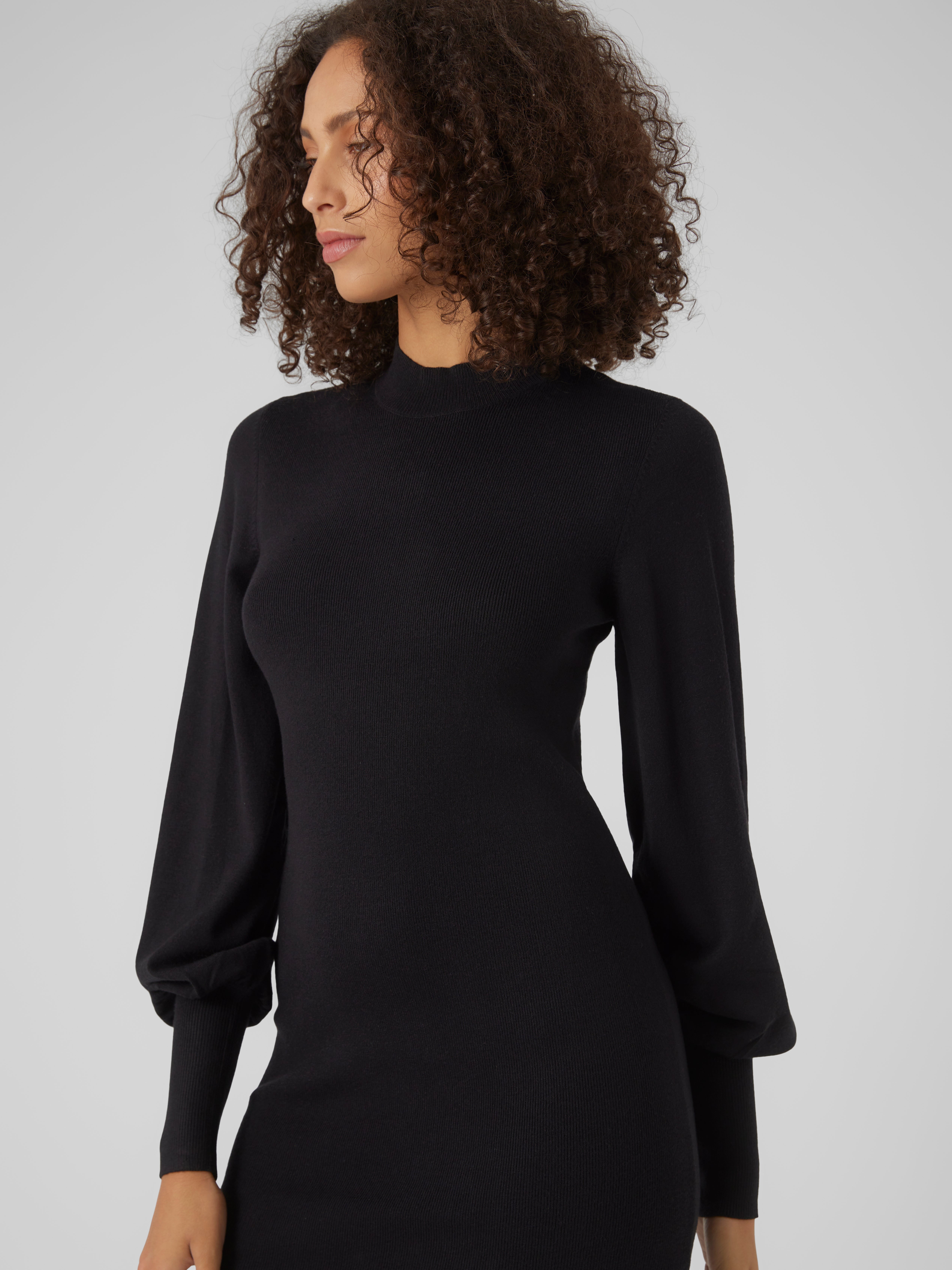 Turtleneck dress sale short sleeve