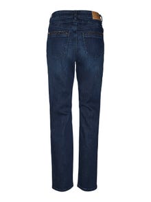 Vero Moda VMMINE Krój prosty Jeans -Medium Blue Denim - 10300081