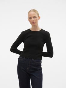 Vero Moda VMLUCKY Pullover -Black - 10300083