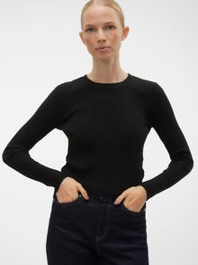 Vero Moda VMLUCKY Pullover -Black - 10300083