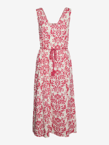 Vero Moda VMIMMA Langes Kleid -Raspberry Sorbet - 10300101
