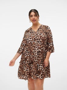 Vero Moda VMCEASY Vestito corto -Tan - 10300129