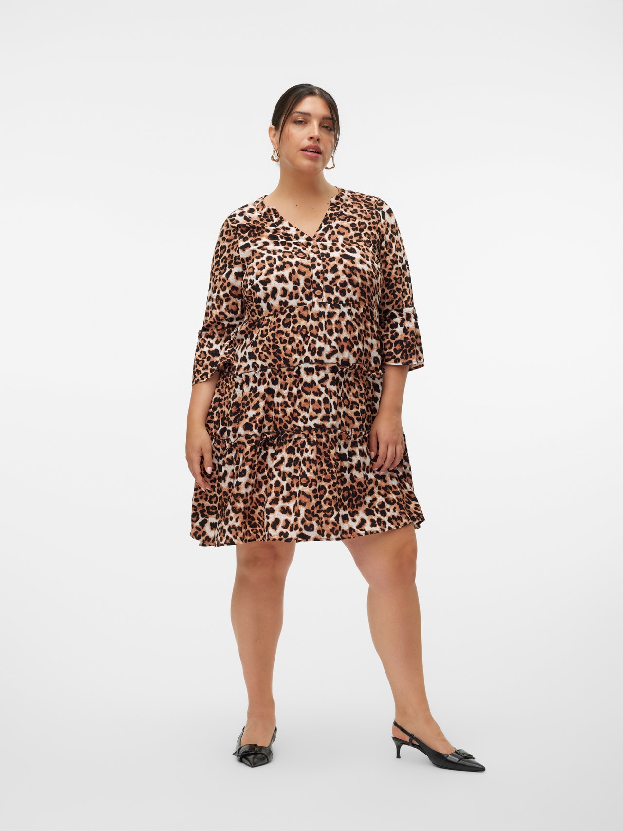 Vero Moda VMCEASY Vestito corto -Tan - 10300129