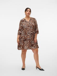 Vero Moda VMCEASY Vestito corto -Tan - 10300129